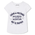 Tunisian collar T-shirt ZADIG VOLTAIRE 
                    GIRL