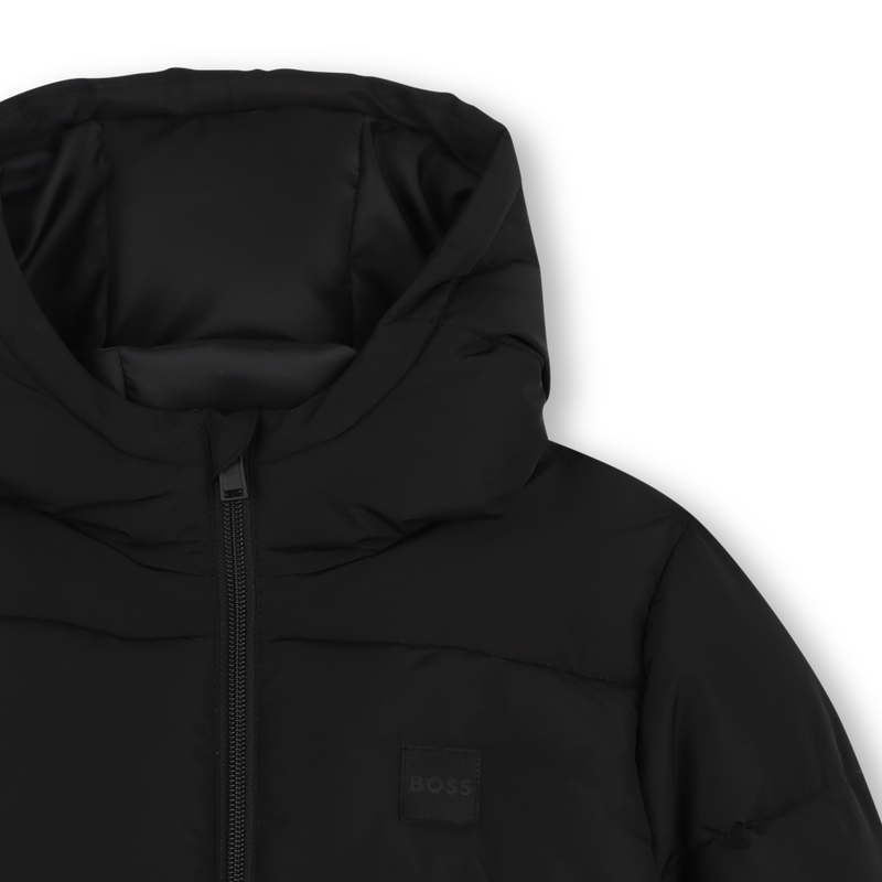 Hooded down jacket BOSS 
                        BOY