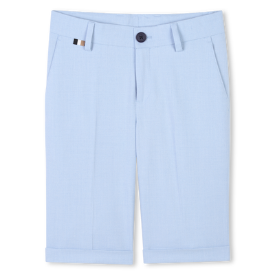 Plain formal Bermuda shorts BOSS BOY