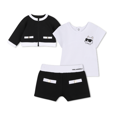 3-PIECE SET KARL LAGERFELD KIDS GIRL