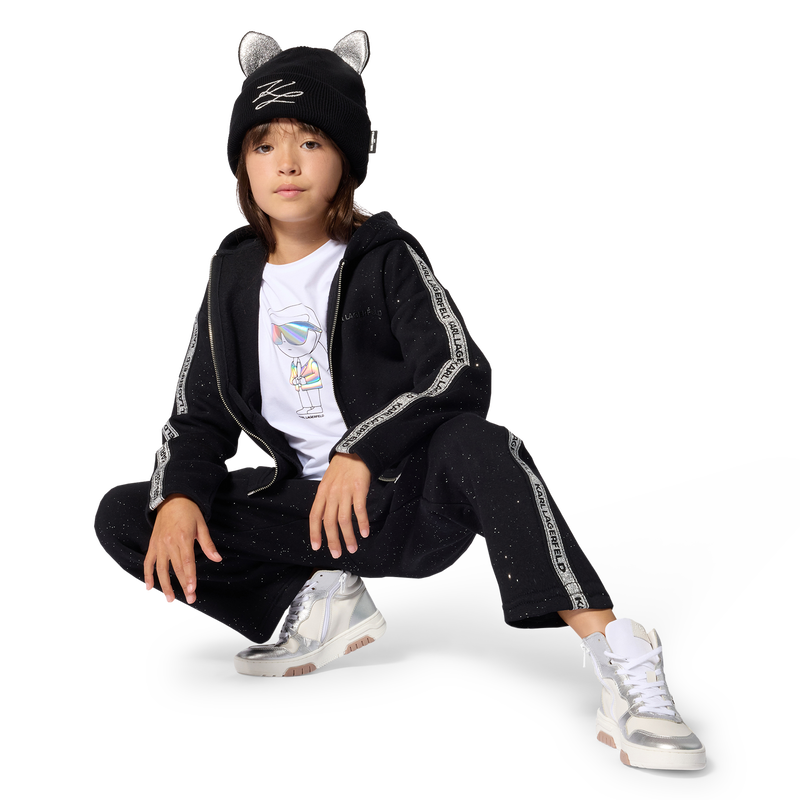 Knitted beanie KARL LAGERFELD KIDS 
                        GIRL