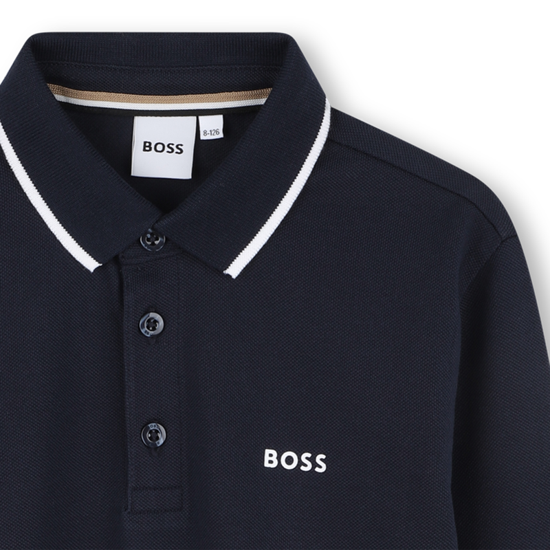 Long-sleeved polo shirt BOSS 
                        BOY
