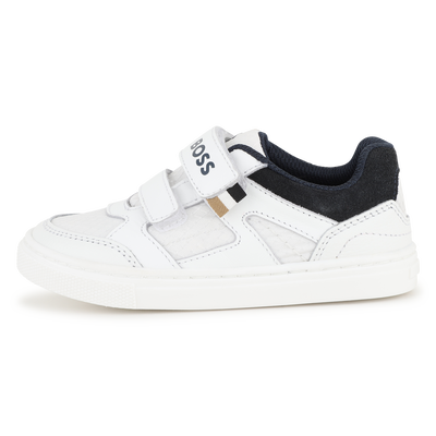 TRAINERS WITH HOOK-AND-LOOP STRIPES BOSS BOY
