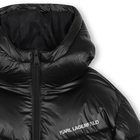 Hooded down jacket KARL LAGERFELD KIDS 
                    GIRL