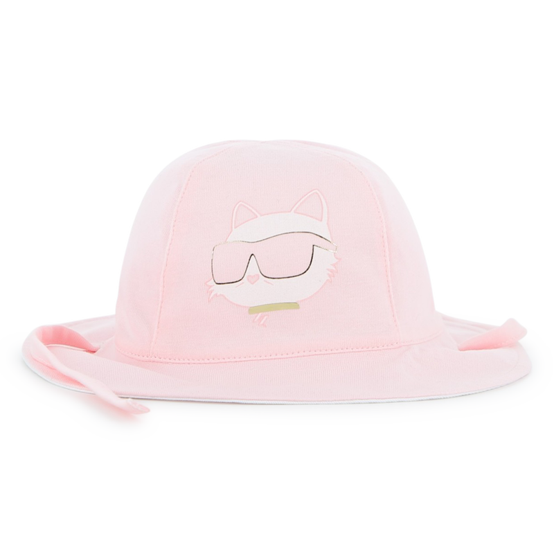 REVERSIBLE CAP KARL LAGERFELD KIDS 
                        GIRL