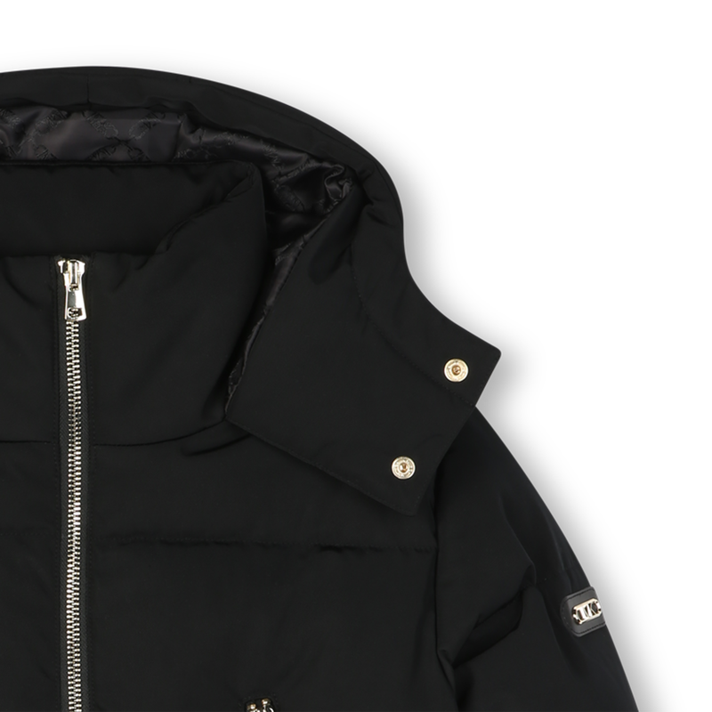 Hooded down jacket MICHAEL KORS 
                        GIRL