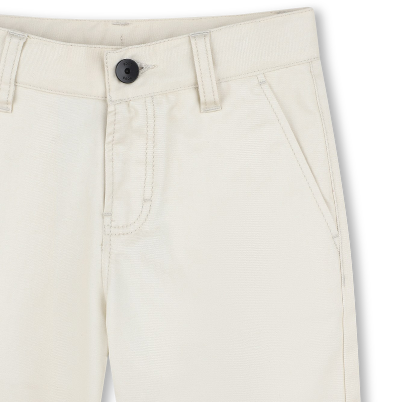 Lined chino Bermuda shorts BOSS 
                        BOY