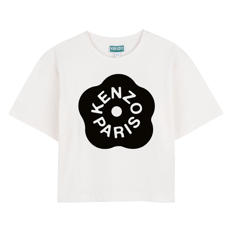 EMBOSSED PRINTED T-SHIRT KENZO KIDS 
                        GIRL