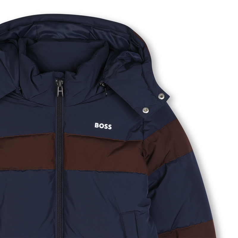 Hooded down jacket BOSS 
                        BOY