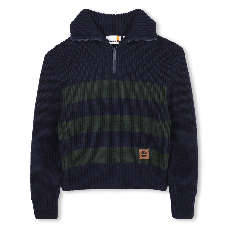 Cotton trucker sweater TIMBERLAND 
                        BOY