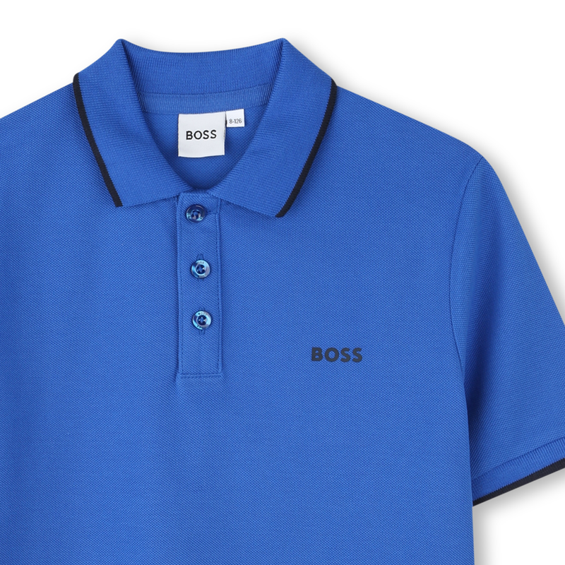 Short-sleeved polo shirt BOSS 
                        BOY
