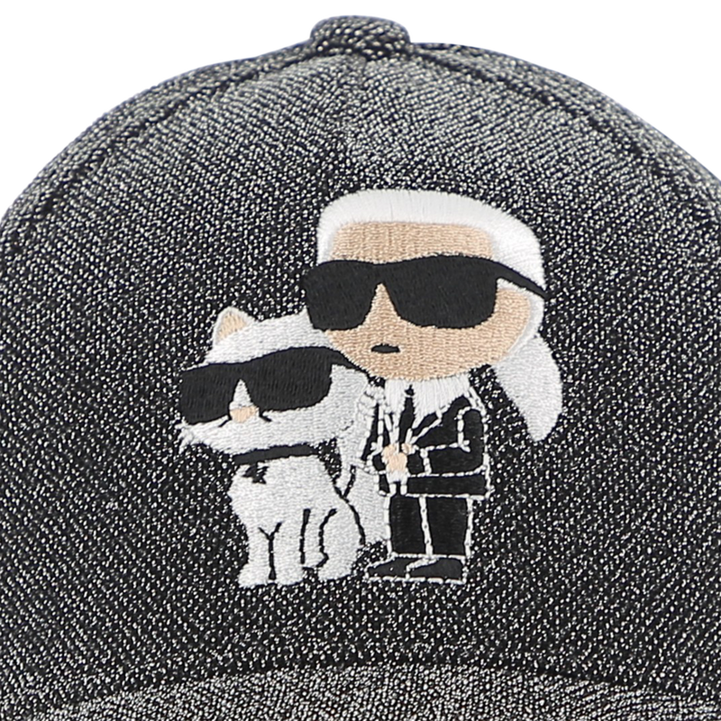 Cap with adjustable closure KARL LAGERFELD KIDS 
                        GIRL