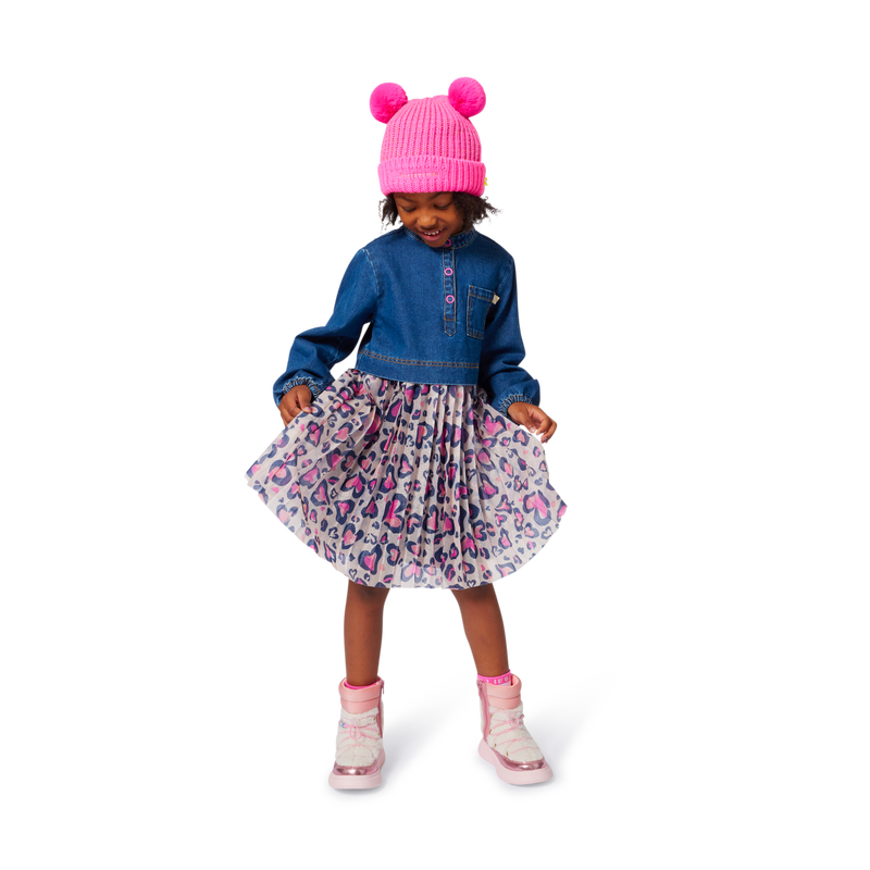 Double pompom beanie BILLIEBLUSH 
                        GIRL