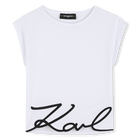 Short sleeve t-shirt KARL LAGERFELD KIDS 
                    GIRL