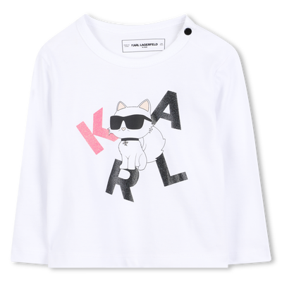 Long Sleeve T-Shirt KARL LAGERFELD KIDS GIRL