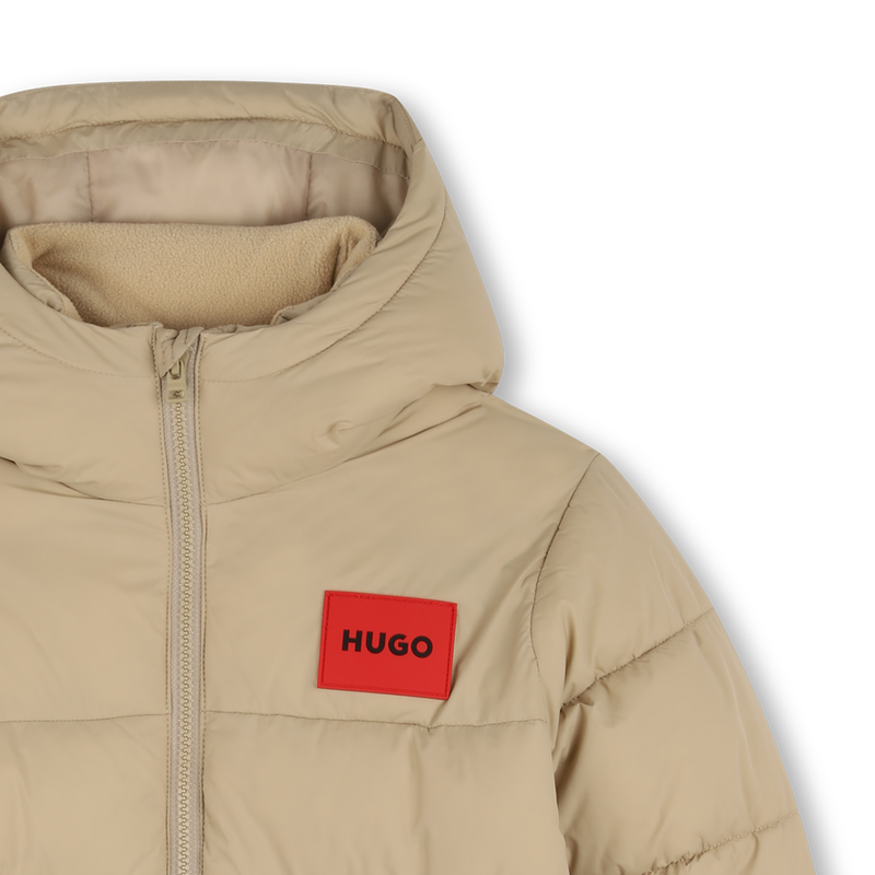 Hooded down jacket HUGO 
                        BOY