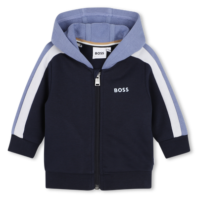 JOGGING SWEATSHIRT WITH ZIP CLOSURE BOSS BOY