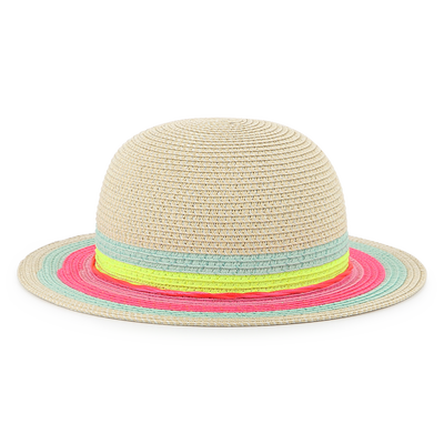 Sun hat with coloured stripes BILLIEBLUSH GIRL