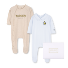Set of 2 pyjamas, PALE BLUE, hi-res