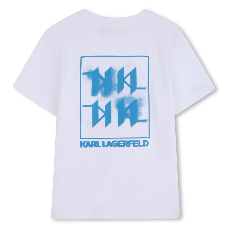 SHORT SLEEVE T-SHIRT KARL LAGERFELD KIDS 
                        BOY