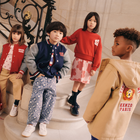 Cotton fleece sweatshirt KENZO KIDS 
                    GIRL