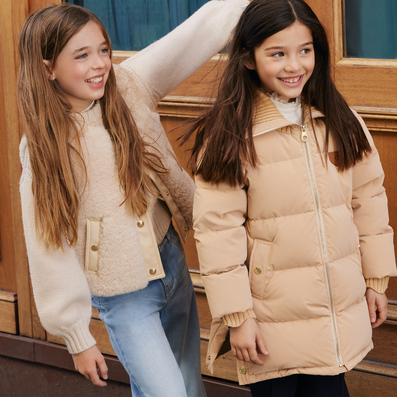 Long down jacket CHLOE 
                        GIRL