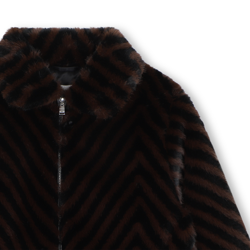 Fuzzy fleece jacket LANVIN 
                        GIRL