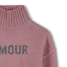 Metallic sweater with jacquard pattern ZADIG VOLTAIRE 
                    GIRL