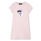 Short sleeve dress KARL LAGERFELD KIDS 
                    GIRL