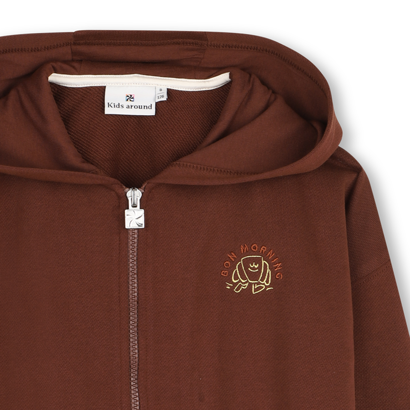 Hooded cardigan KIDS AROUND 
                        BOY