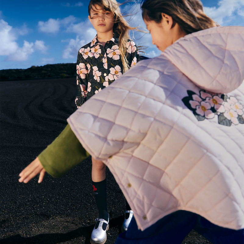 Polyester cape KENZO KIDS 
                        GIRL