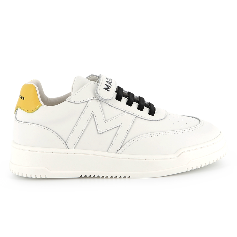 Self-adhesive leather trainers MARC JACOBS 
                        BOY