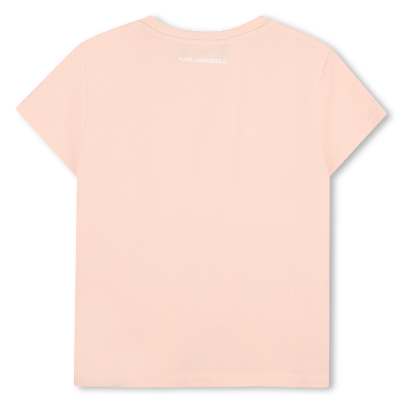 Short-sleeved t-shirt KARL LAGERFELD KIDS 
                        GIRL