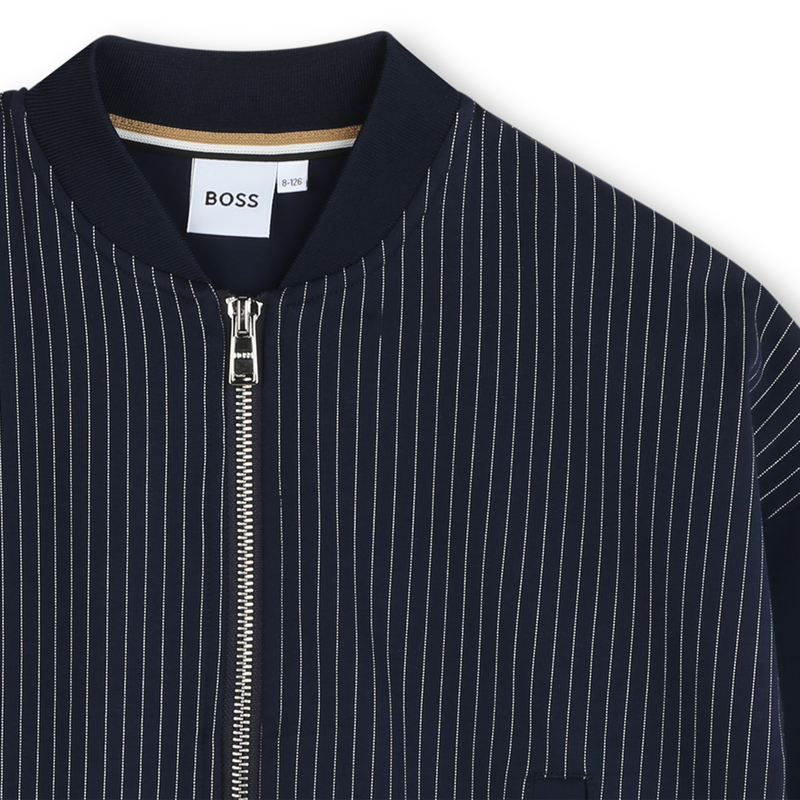 Zipped cardigan with pockets BOSS 
                        GIRL