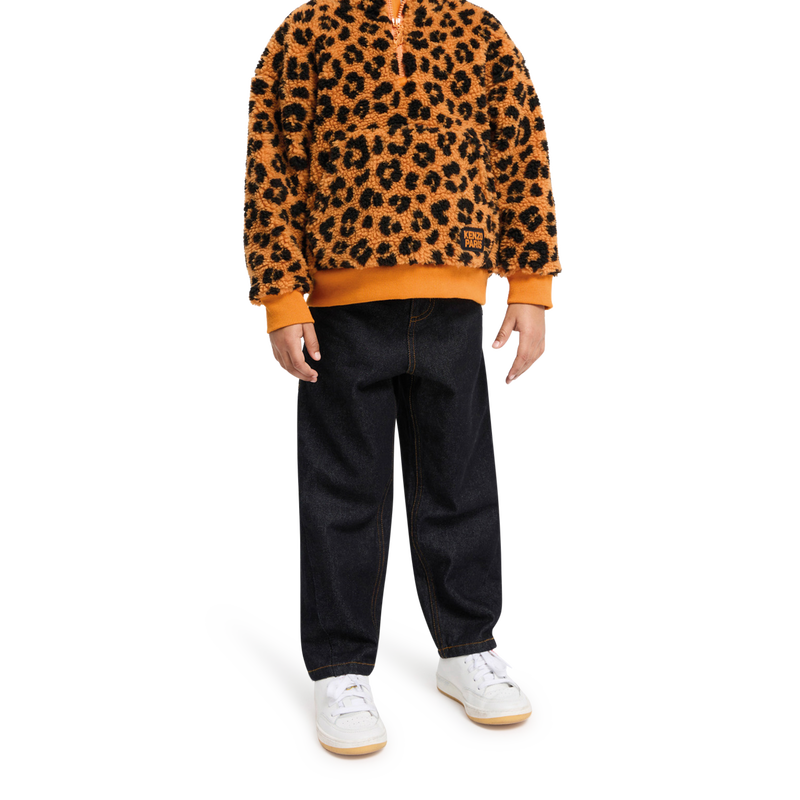 Zip-neck sweatshirt KENZO KIDS 
                        UNISEX