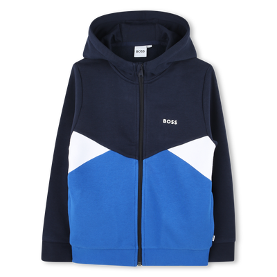 Hooded zip-up cardigan BOSS BOY