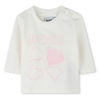 Petal print T-shirt BOSS 
                    GIRL