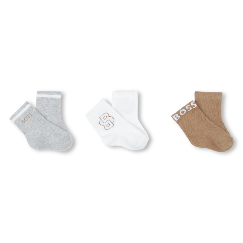 Set of 3 pairs of socks BOSS 
                        UNISEX