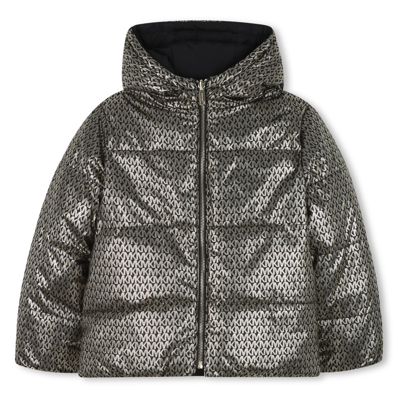Reversible hooded puffer jacket MICHAEL KORS 
                        GIRL