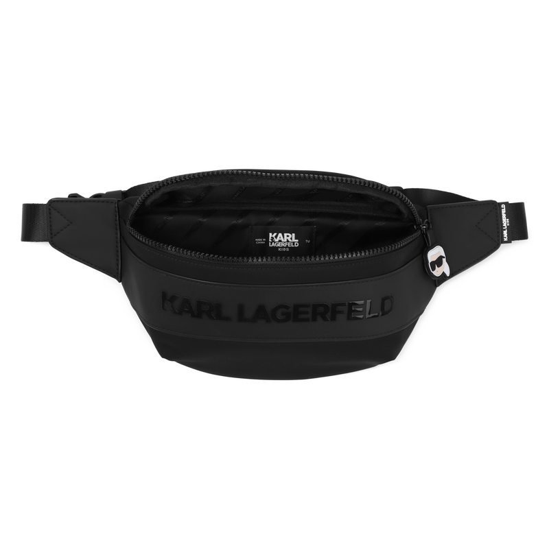 Belt bag with KARL badge KARL LAGERFELD KIDS 
                        BOY