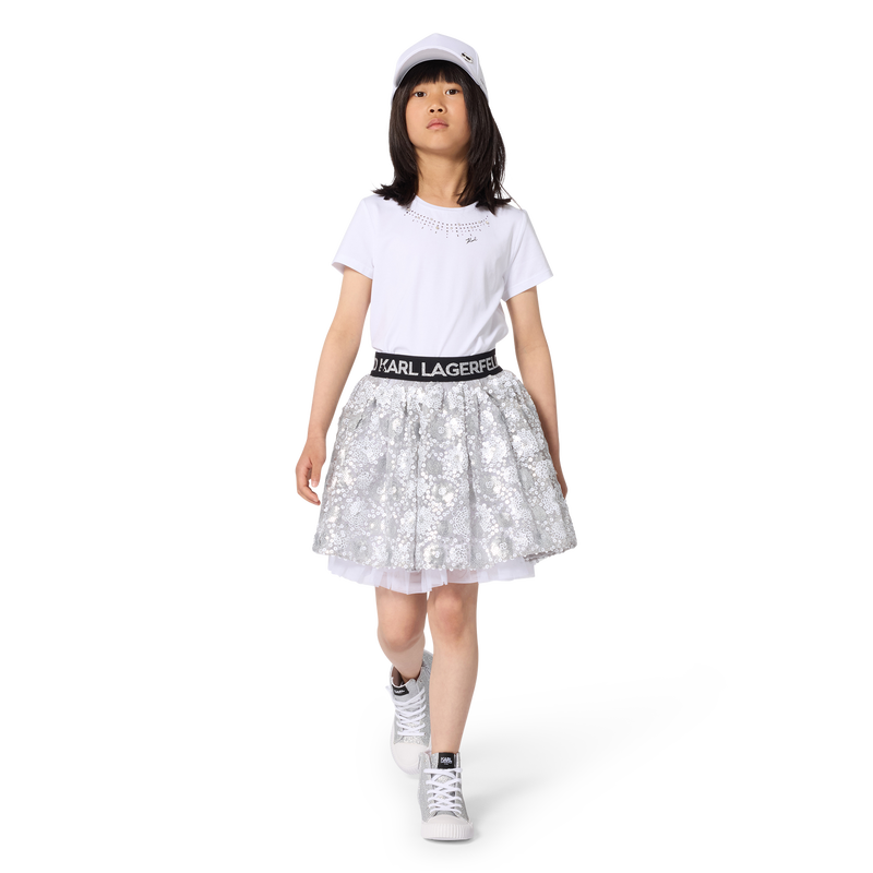 Lace-up trainers KARL LAGERFELD KIDS 
                        GIRL