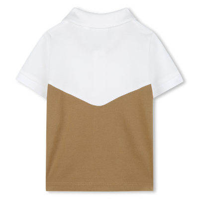 Polo shirt with sleeve trim BOSS BOY