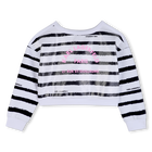 Striped sweatshirt KARL LAGERFELD KIDS 
                    GIRL