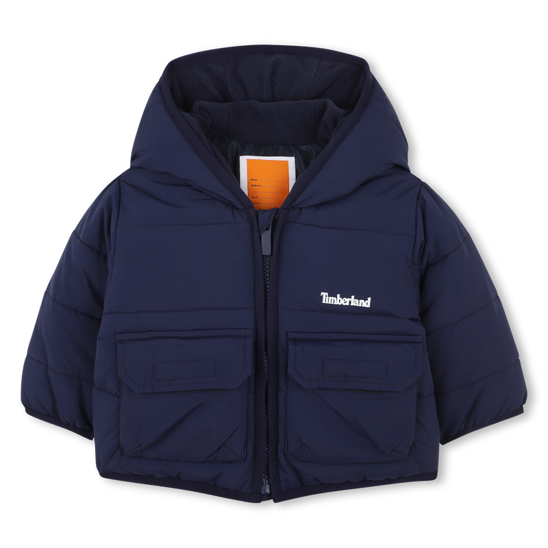 Water-repellent hooded down jacket TIMBERLAND 
                        BOY