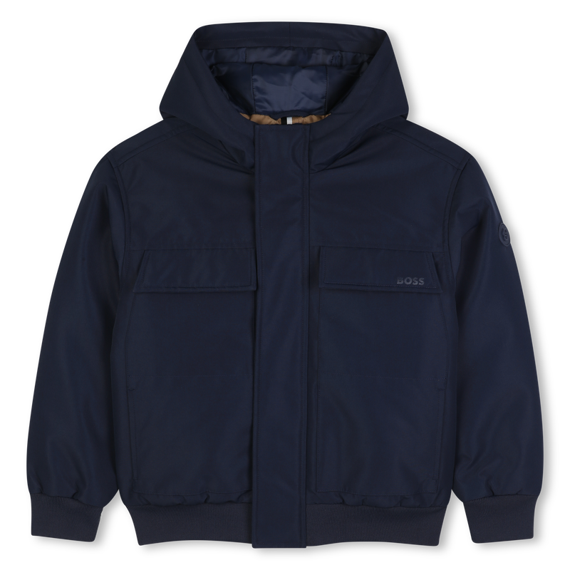 Hooded down jacket BOSS 
                        BOY