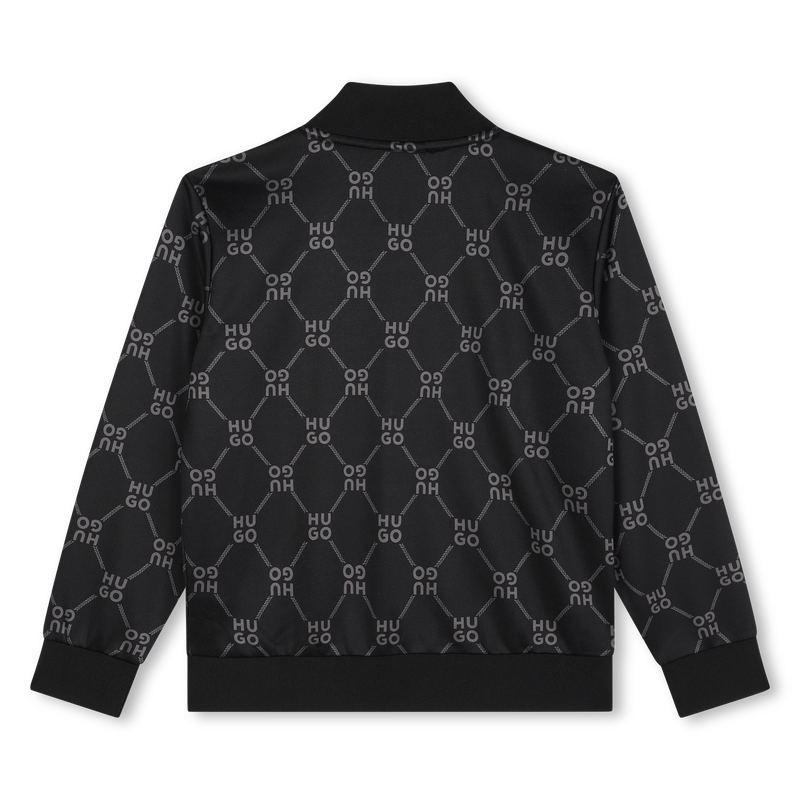 Fleece jogging cardigan HUGO 
                        BOY