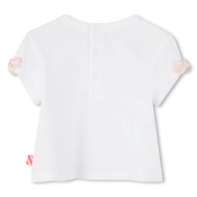 Short-sleeved cotton T-shirt BILLIEBLUSH GIRL