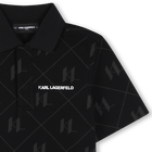 Short sleeve polo KARL LAGERFELD KIDS 
                    BOY