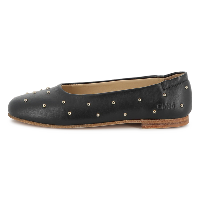 Sheepskin ballerinas CHLOE 
                        GIRL