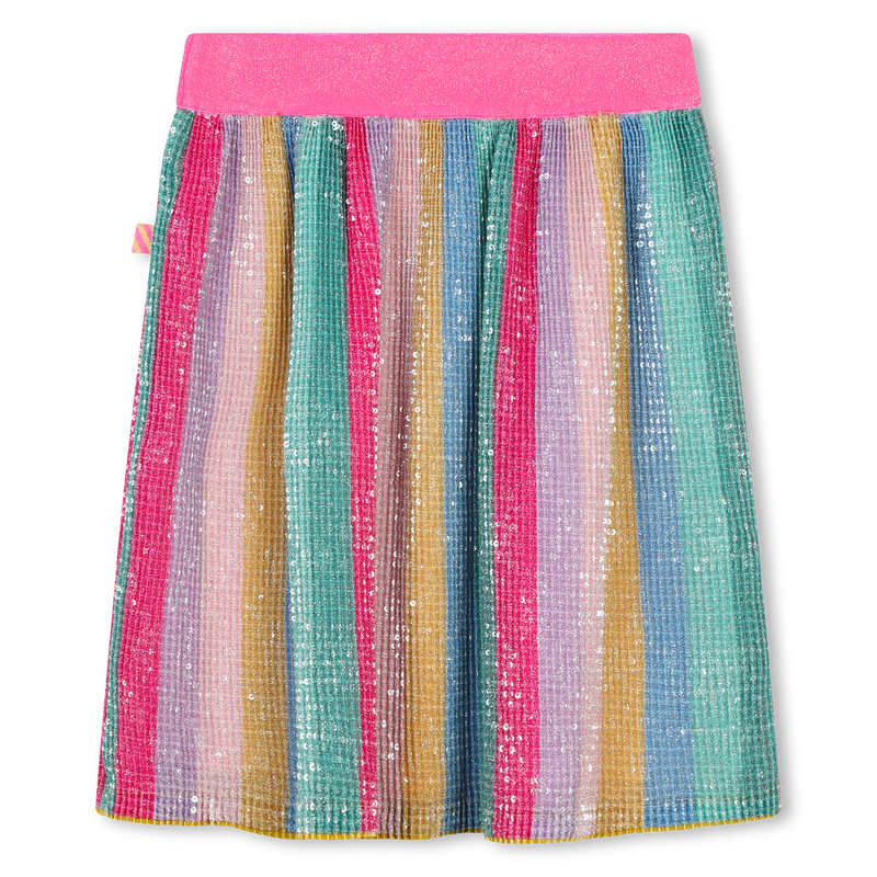 Pleated sequinned skirt BILLIEBLUSH 
                        GIRL